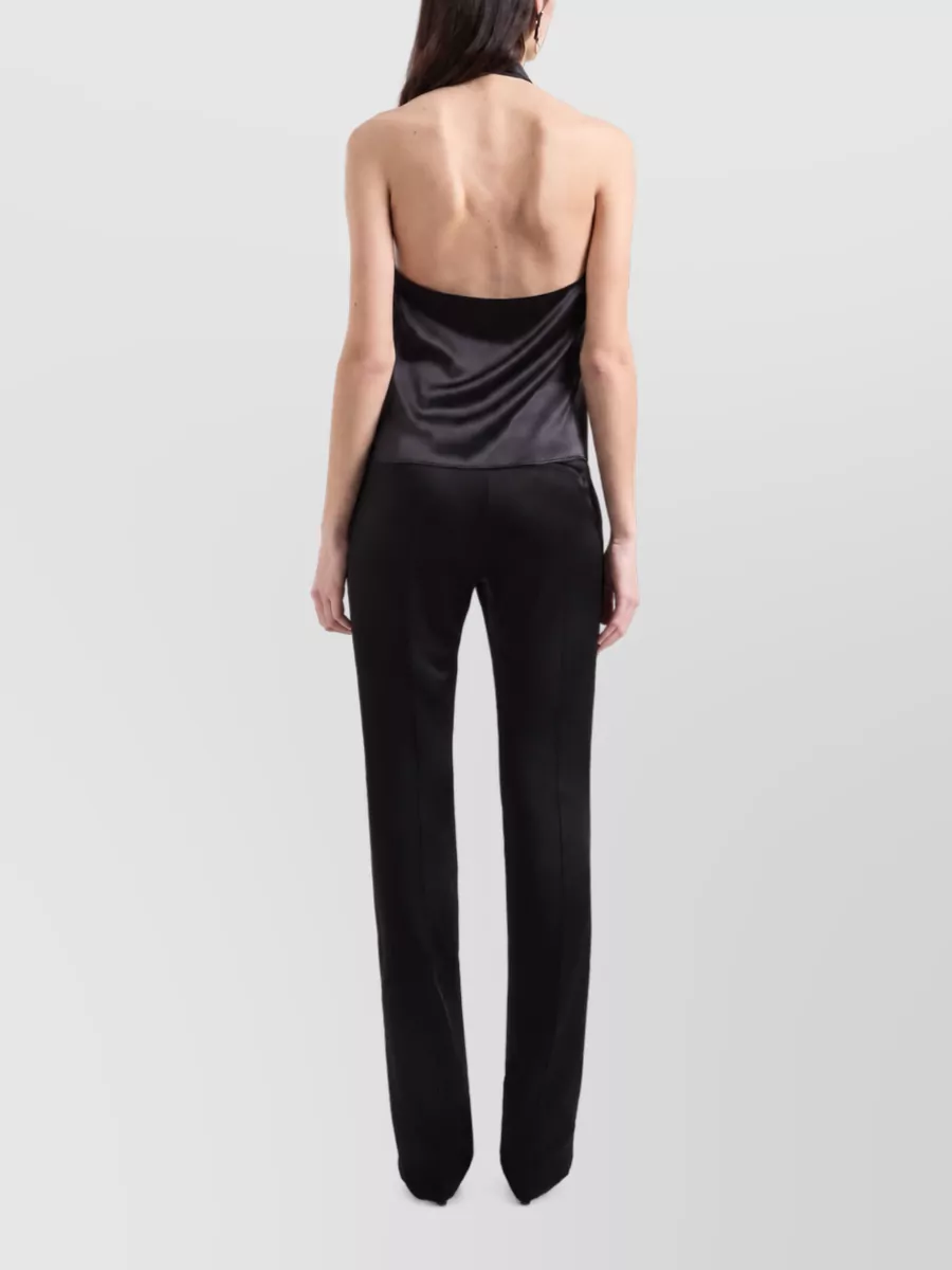 Nina Ricci Silk Long-Sleeve Top