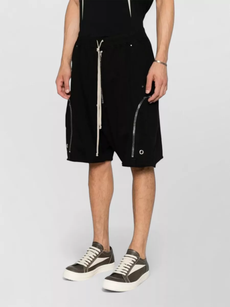 Rick Owens Drkshdw Cotton Straight-Leg Shorts