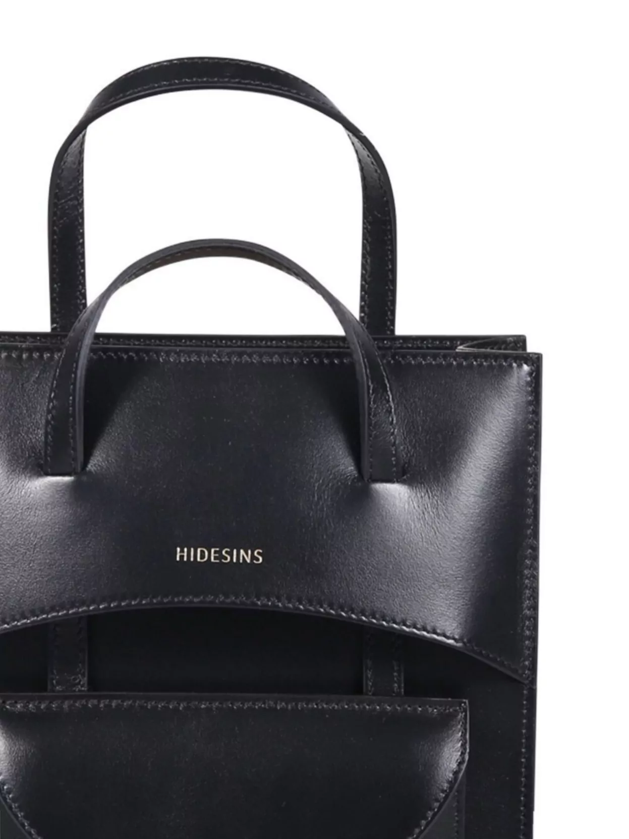 Hidesins Mini Leather Bag Detachable Strap