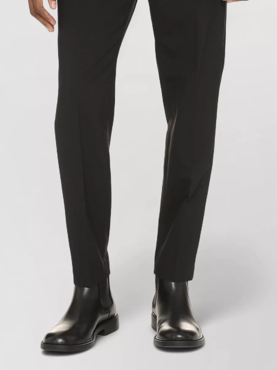 Department 5 wool blend trousers belt loops pockets