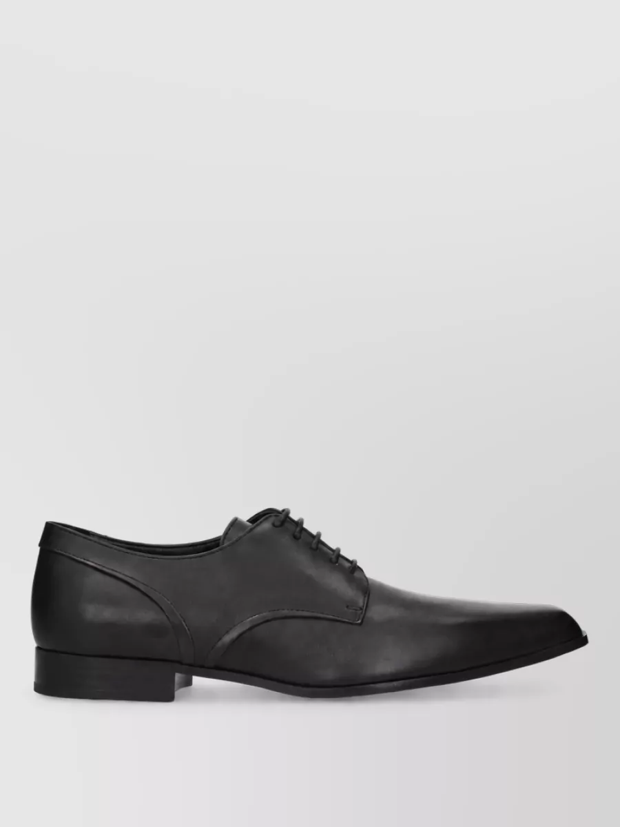 Alexander Mcqueen Leather Derby Shoes