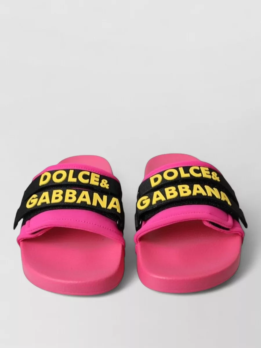 Dolce&Gabbana logo-print slides