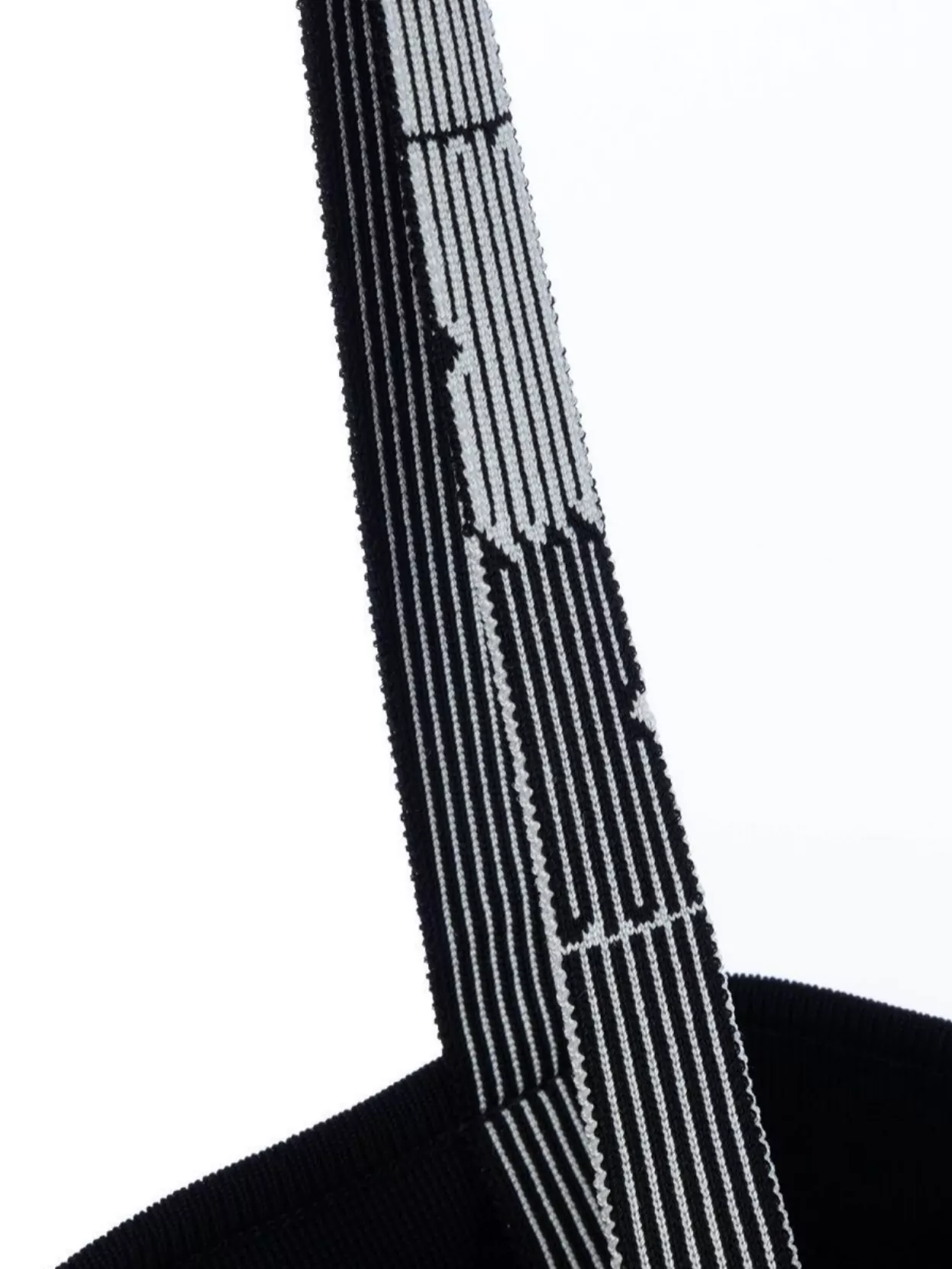 Christian Dior Band Top With Ribbed Texture And Adjustable Straps