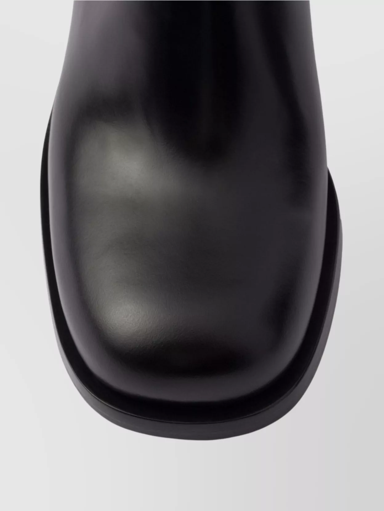 Prada Brushed Leather Ankle Boots