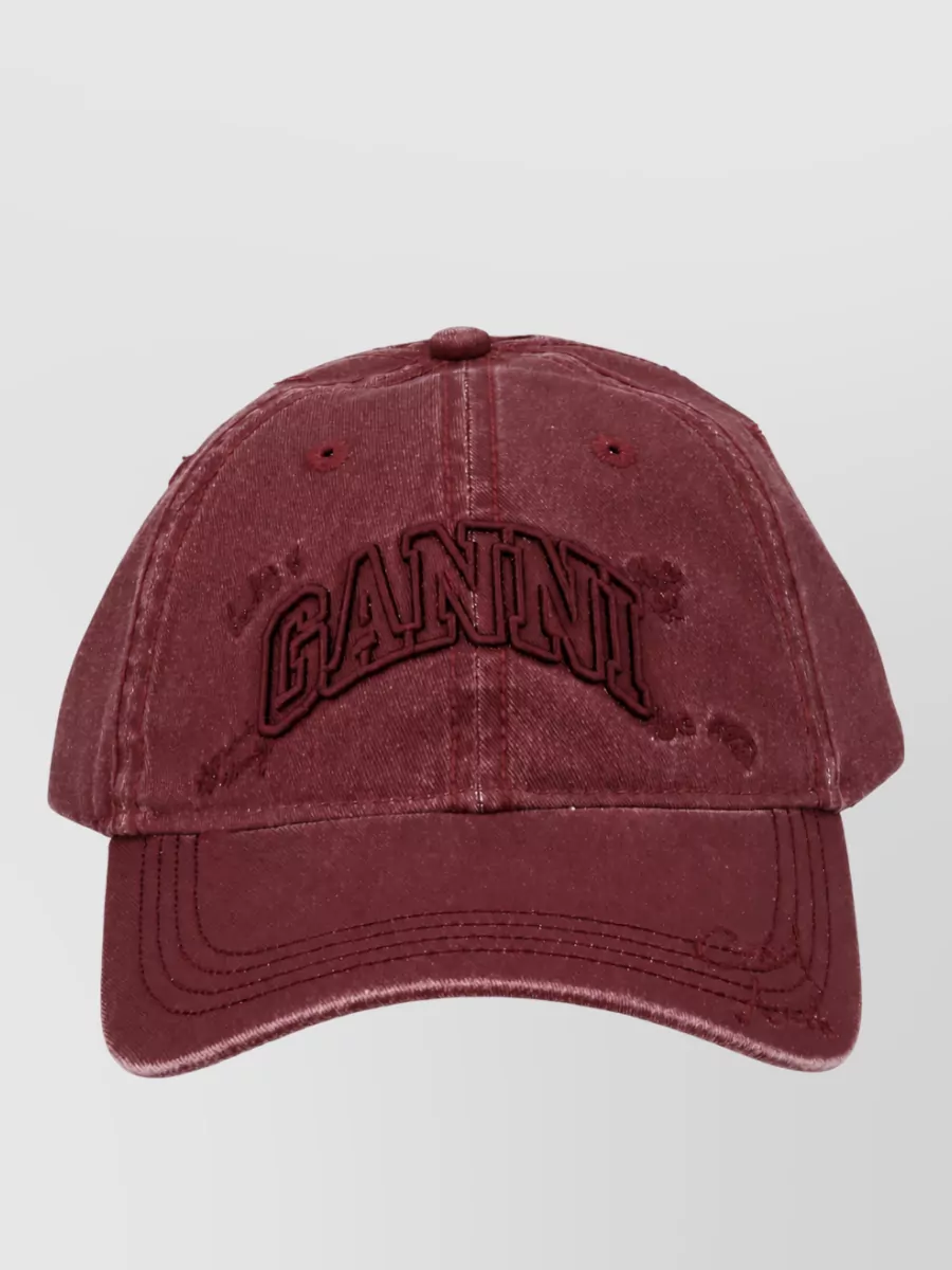 Ganni cotton cap