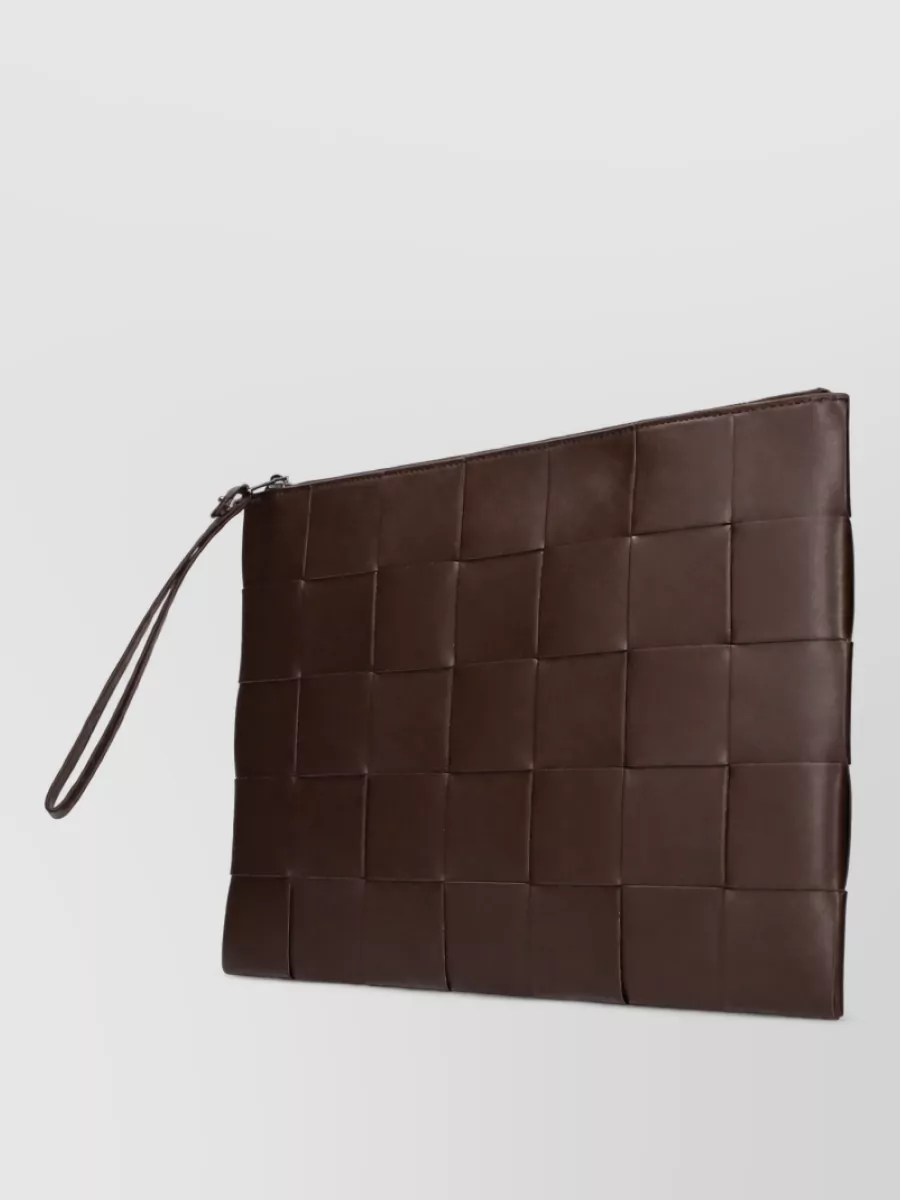Bottega Veneta Leather Clutch Bag