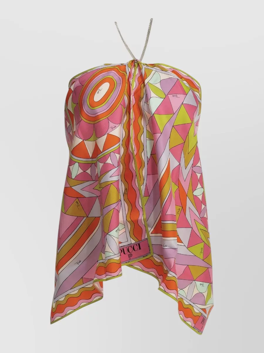Pucci Silk Halterneck Blouse