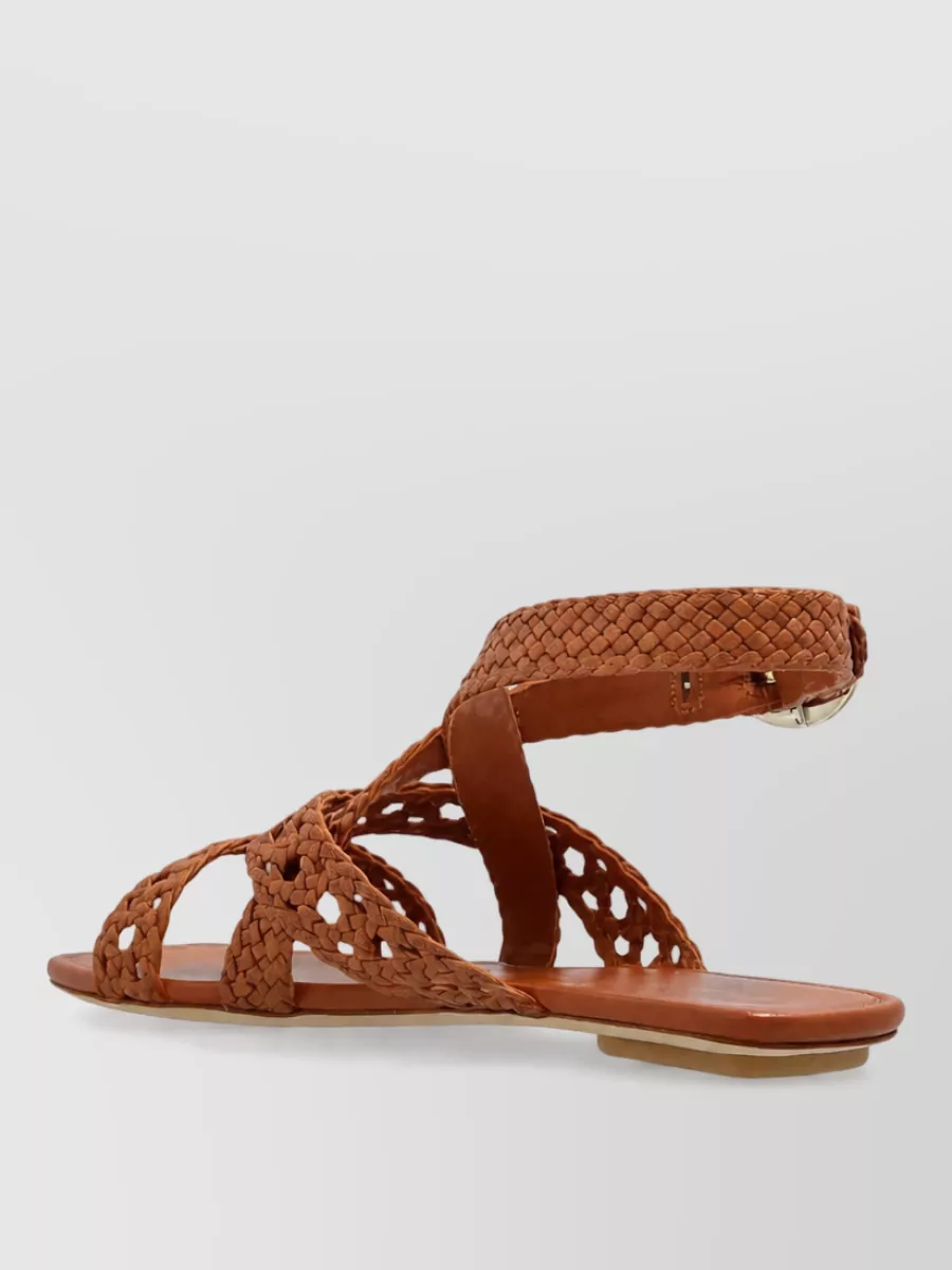 Stuart Weitzman Leather Slides