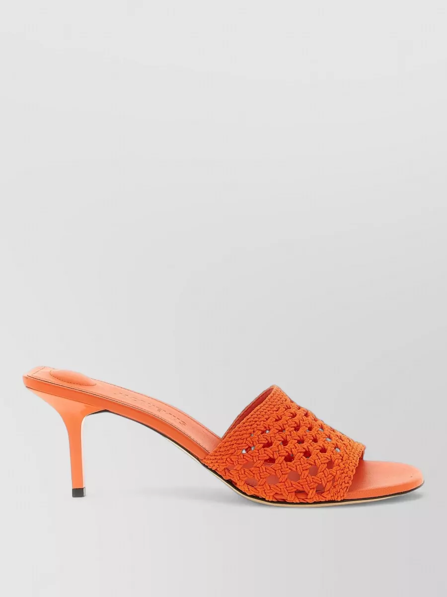 Jacquemus braided raffia sandals