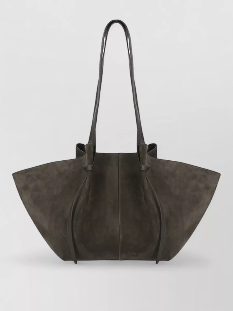 Yuzefi mochi suede shoulder bag