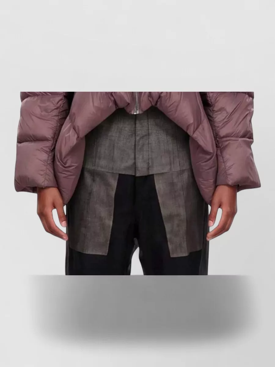 Rick Owens Down Quilted Puffer Coat