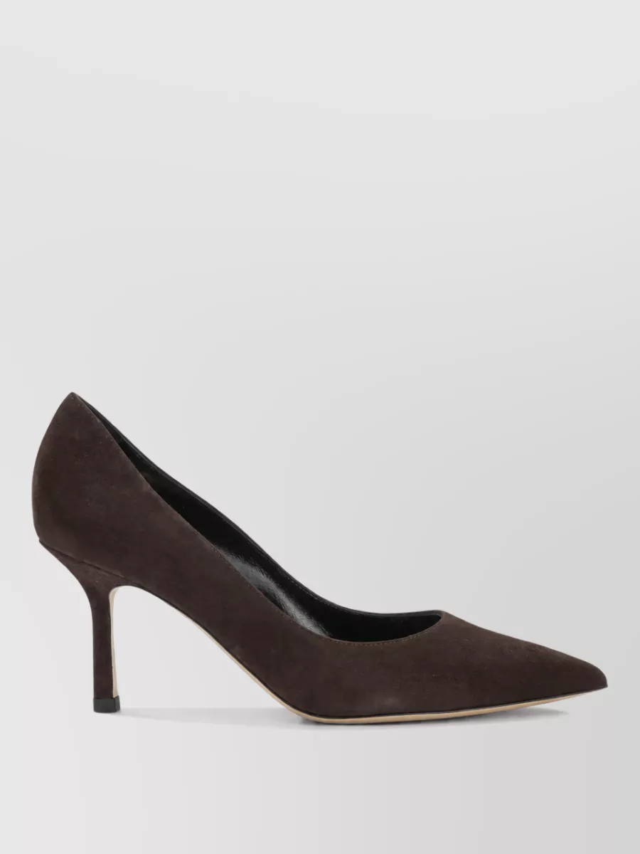 Ninalilou suede leather pumps