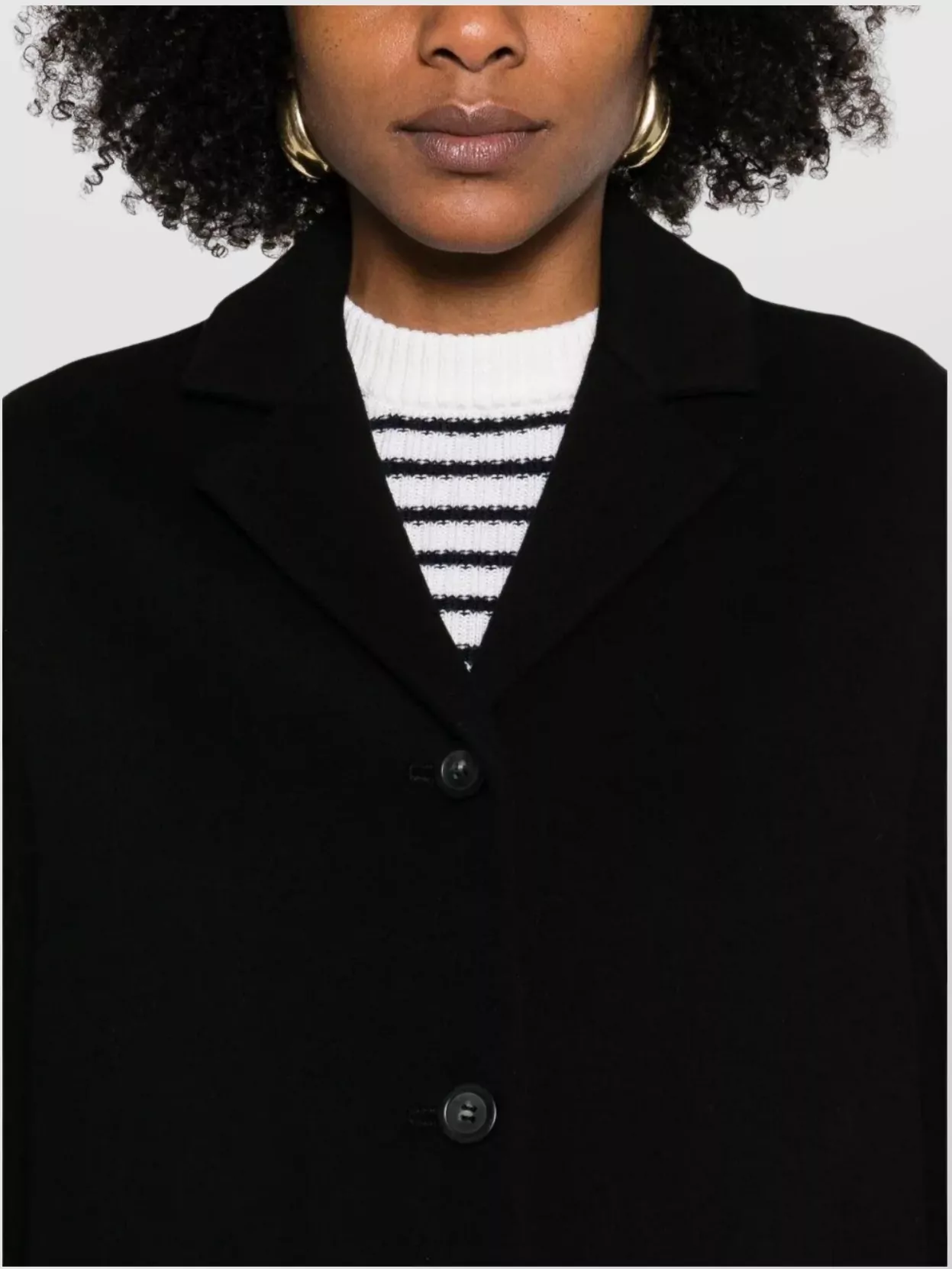 Sportmax Adria Coat With Long Raglan Sleeves