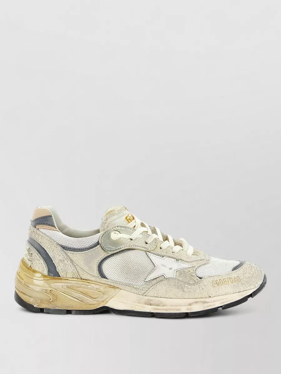 Golden Goose Running Dad Sneakers Mesh Star Emblem