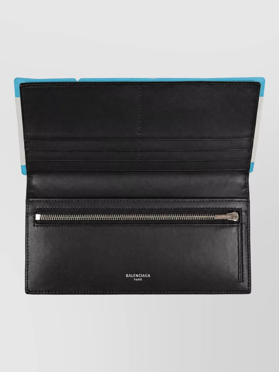 Balenciaga Leather Passport Wallet