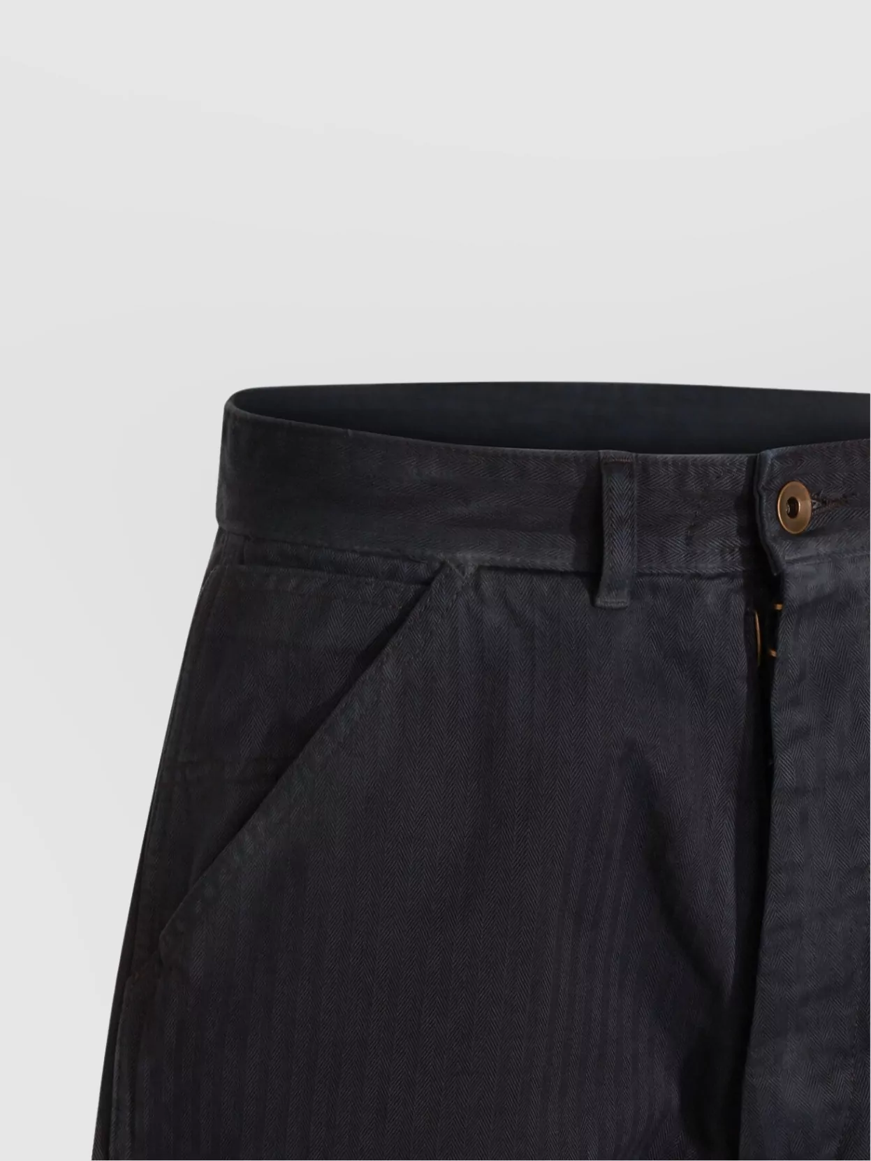 Maison Margiela Relaxed Fit Trousers Featuring Pockets In Blue