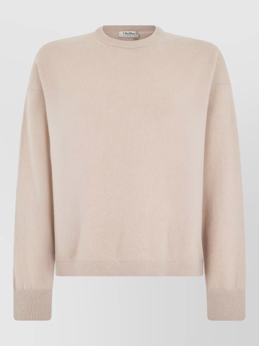 S Max Mara cashmere-blend crewneck sweater