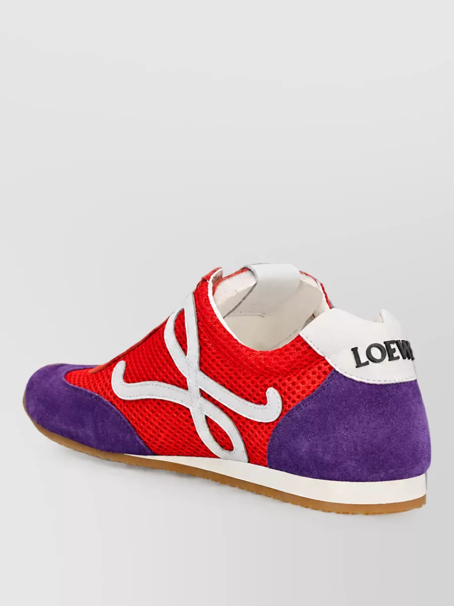 Loewe Leather Low-Top Sneakers