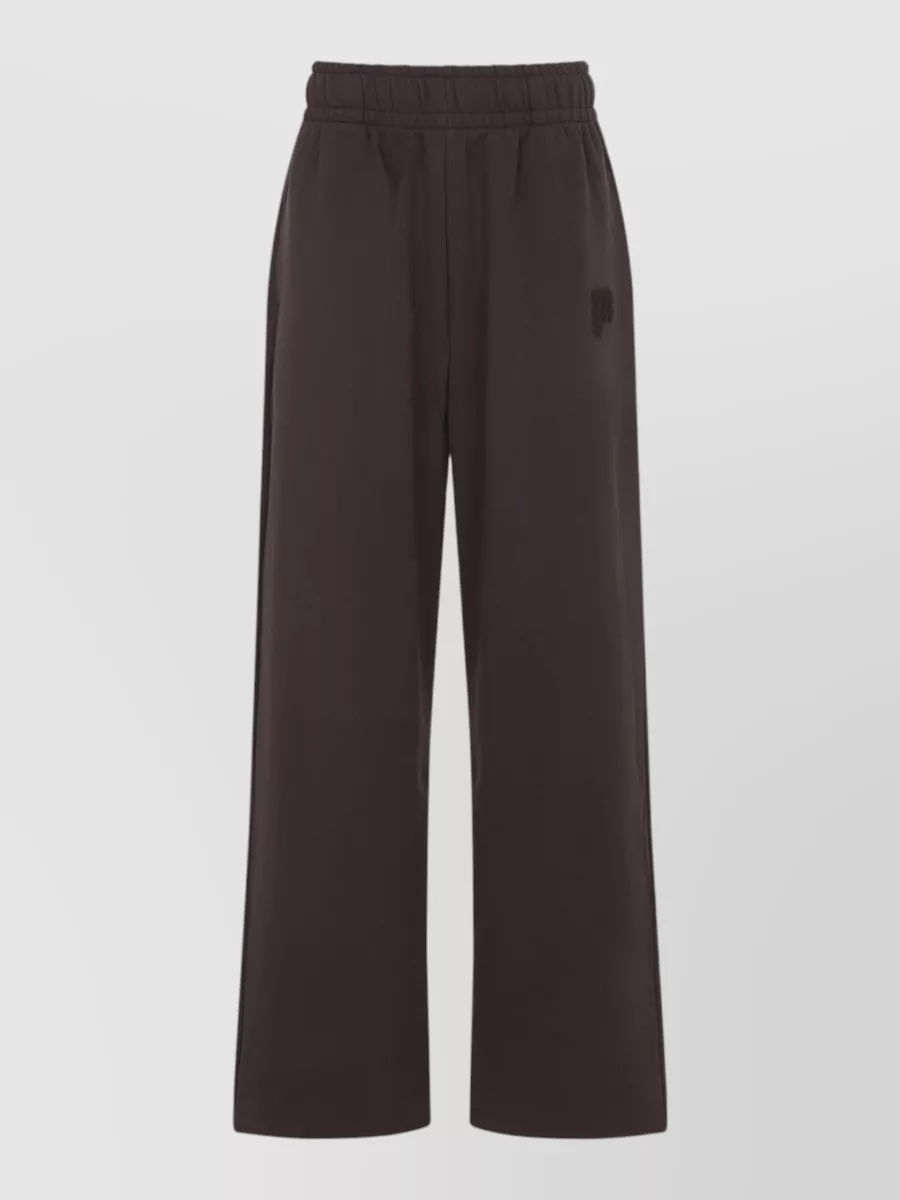 Pangaia cotton straight-leg wide-leg track pants