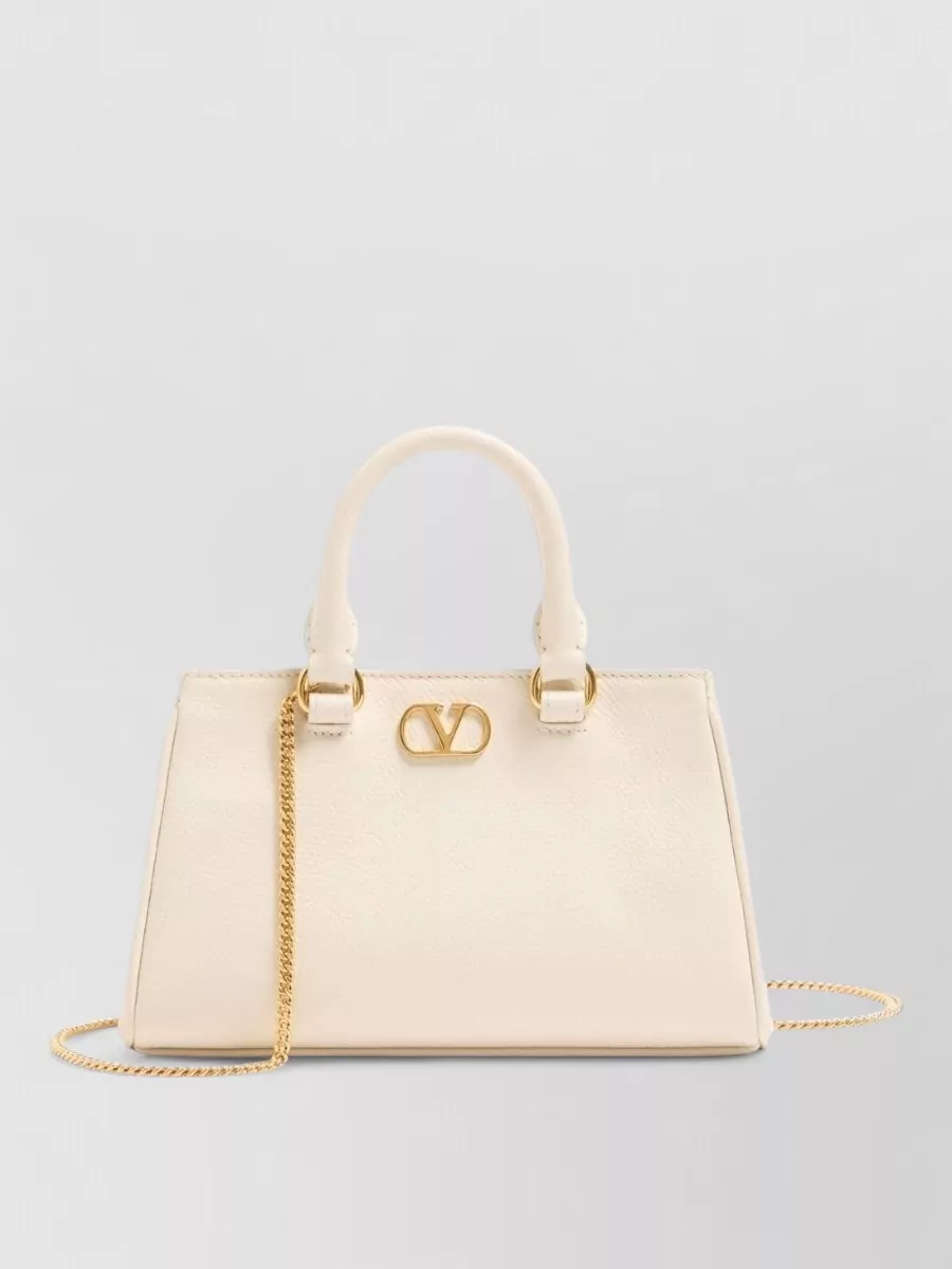 Valentino Garavani vlogo signature mini leather tote bag