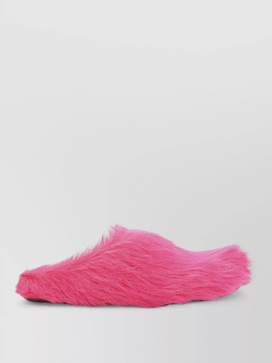 Marni Calf Hair Slippers