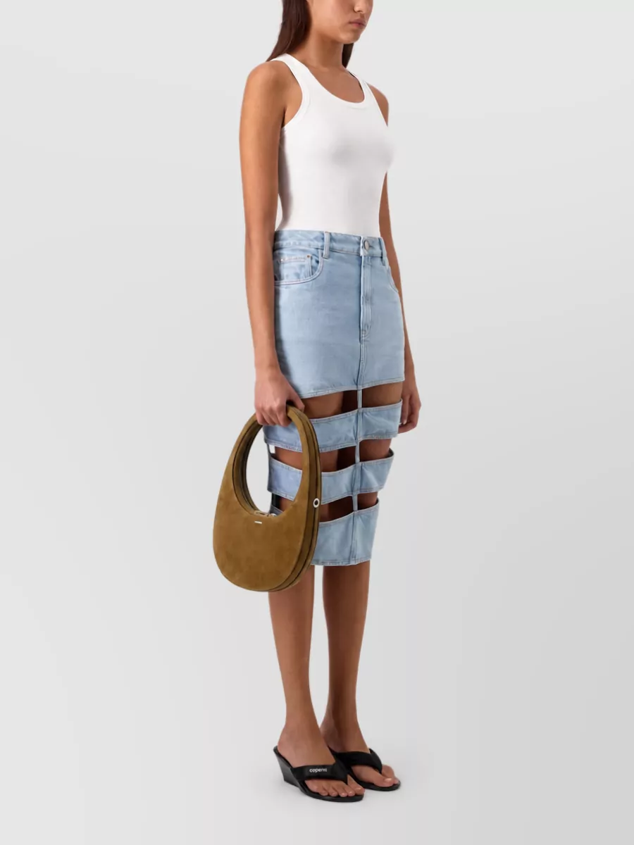 Coperni Denim Mini Skirt