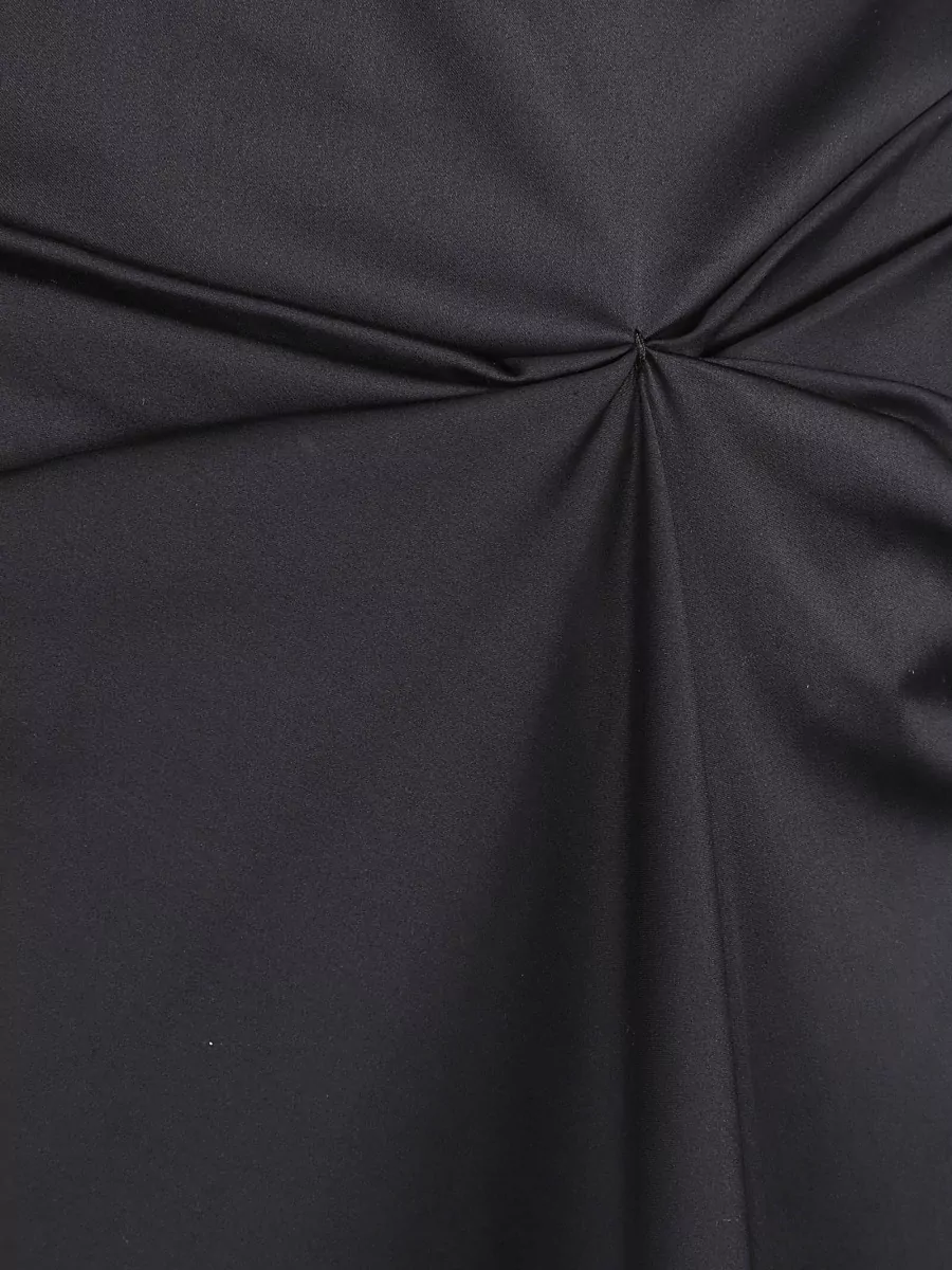 Max Mara Asymmetric Draped Skirt