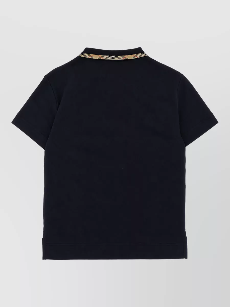 Burberry Cotton Piqué Short-Sleeve Polo Shirt