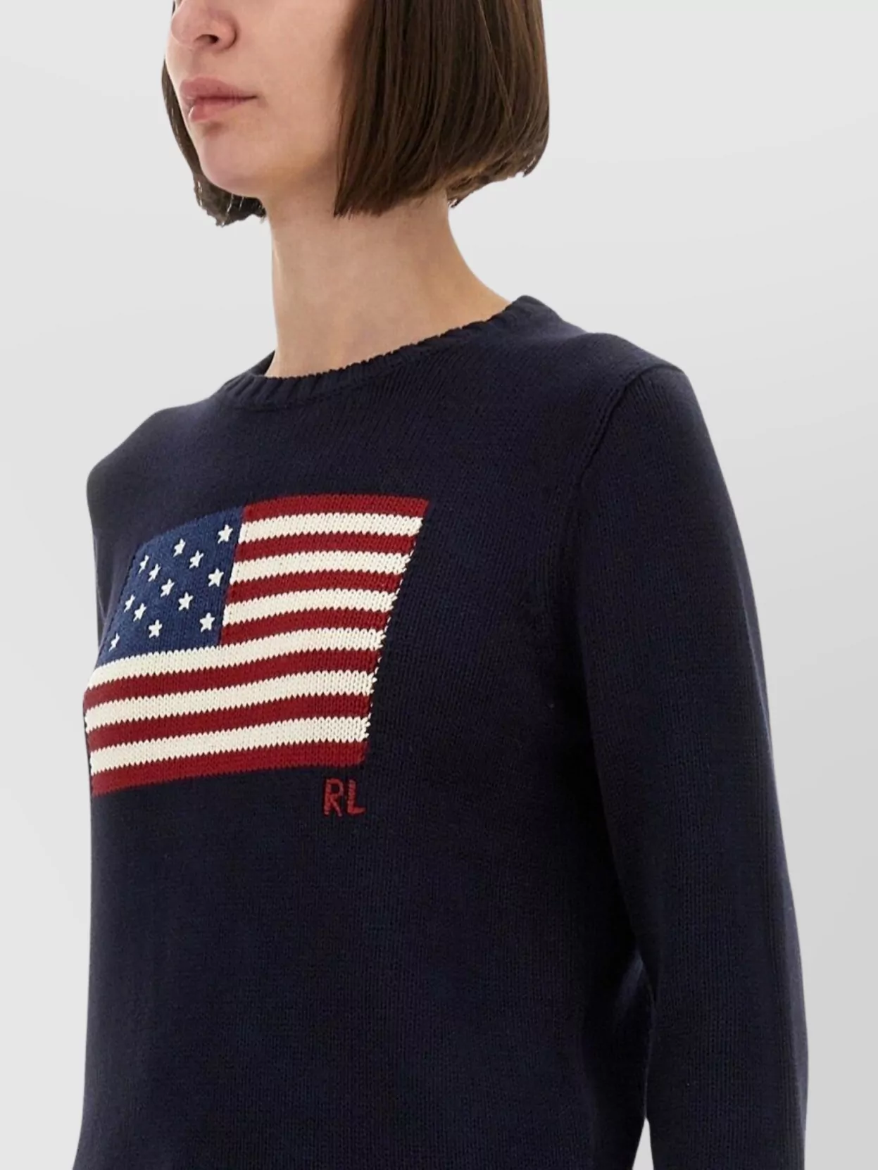 Polo Ralph Lauren American Flag Crew Neck Knitwear