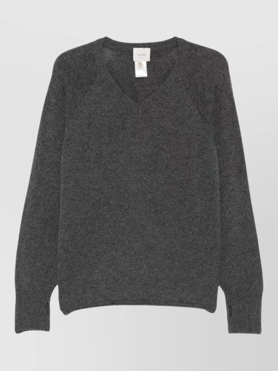 Alysi Cashmere v-neck jumper