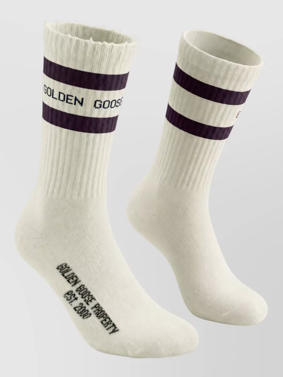 Golden Goose Striped Socks