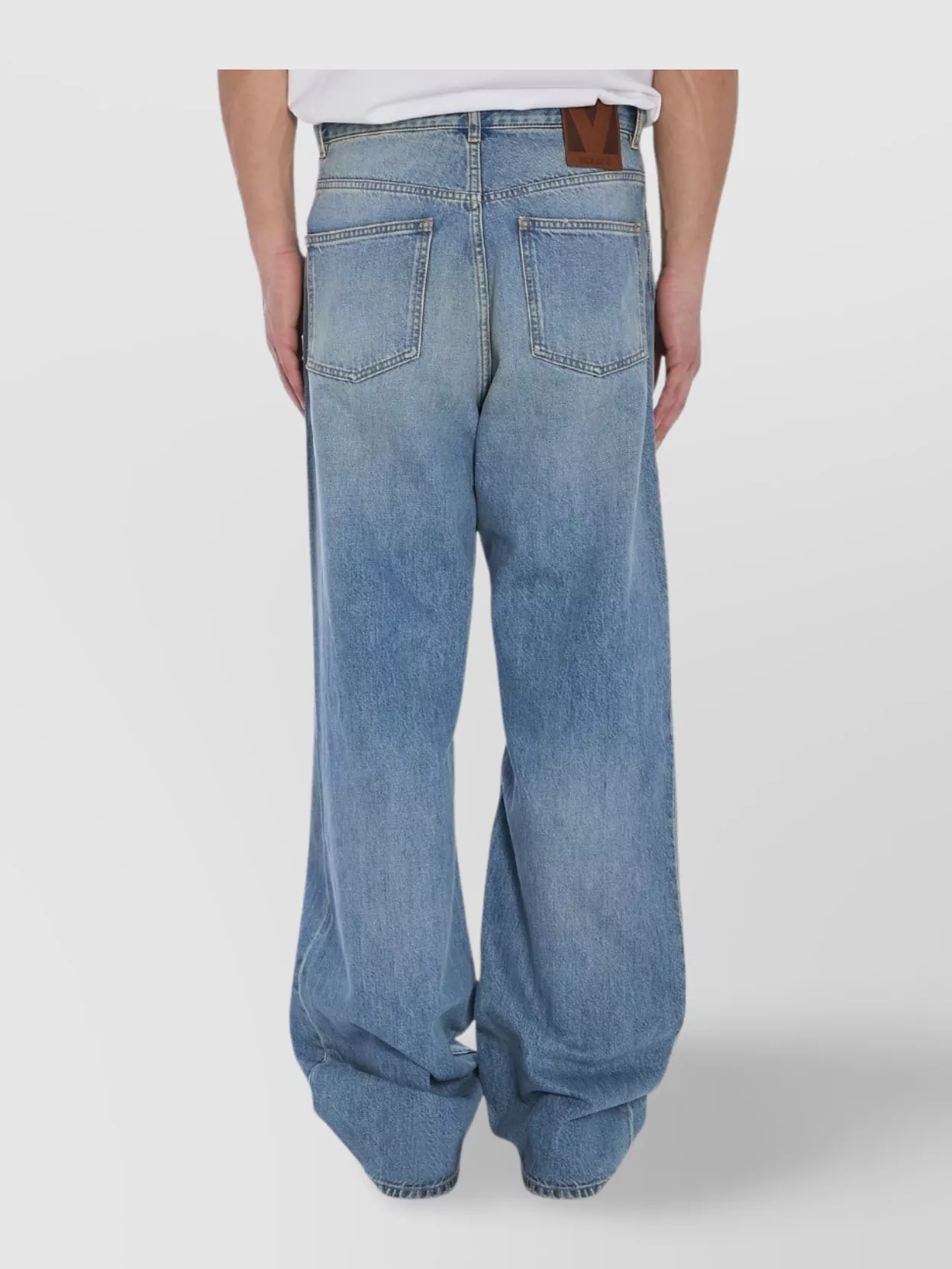 Valentino Garavani Baggy Legs Denim Trousers