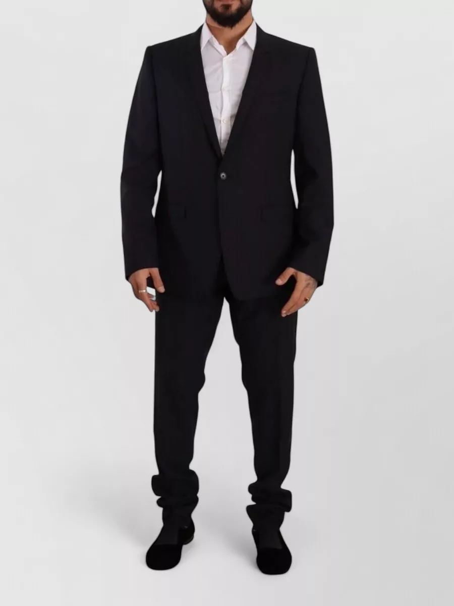 Dolce&Gabbana wool silk single breasted suit