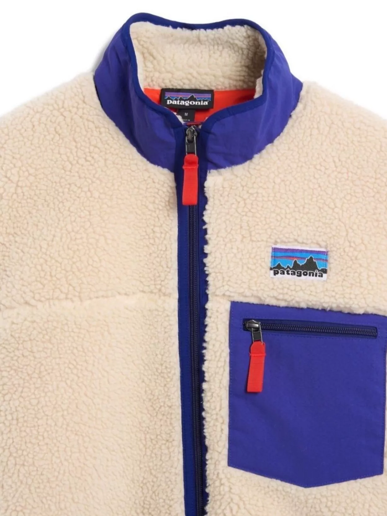 Patagonia Modern Jacket With Contrast Trim And Pockets