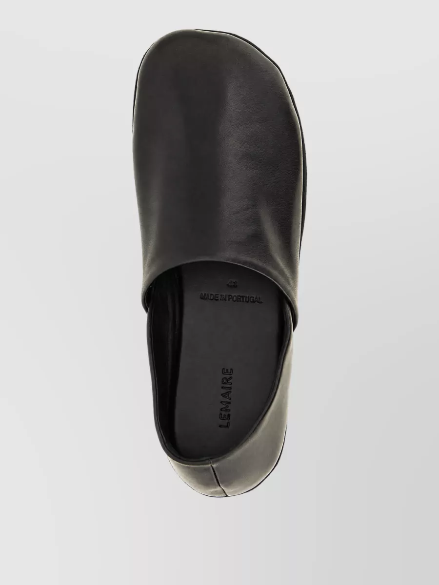 Lemaire Leather Slipper Loafers
