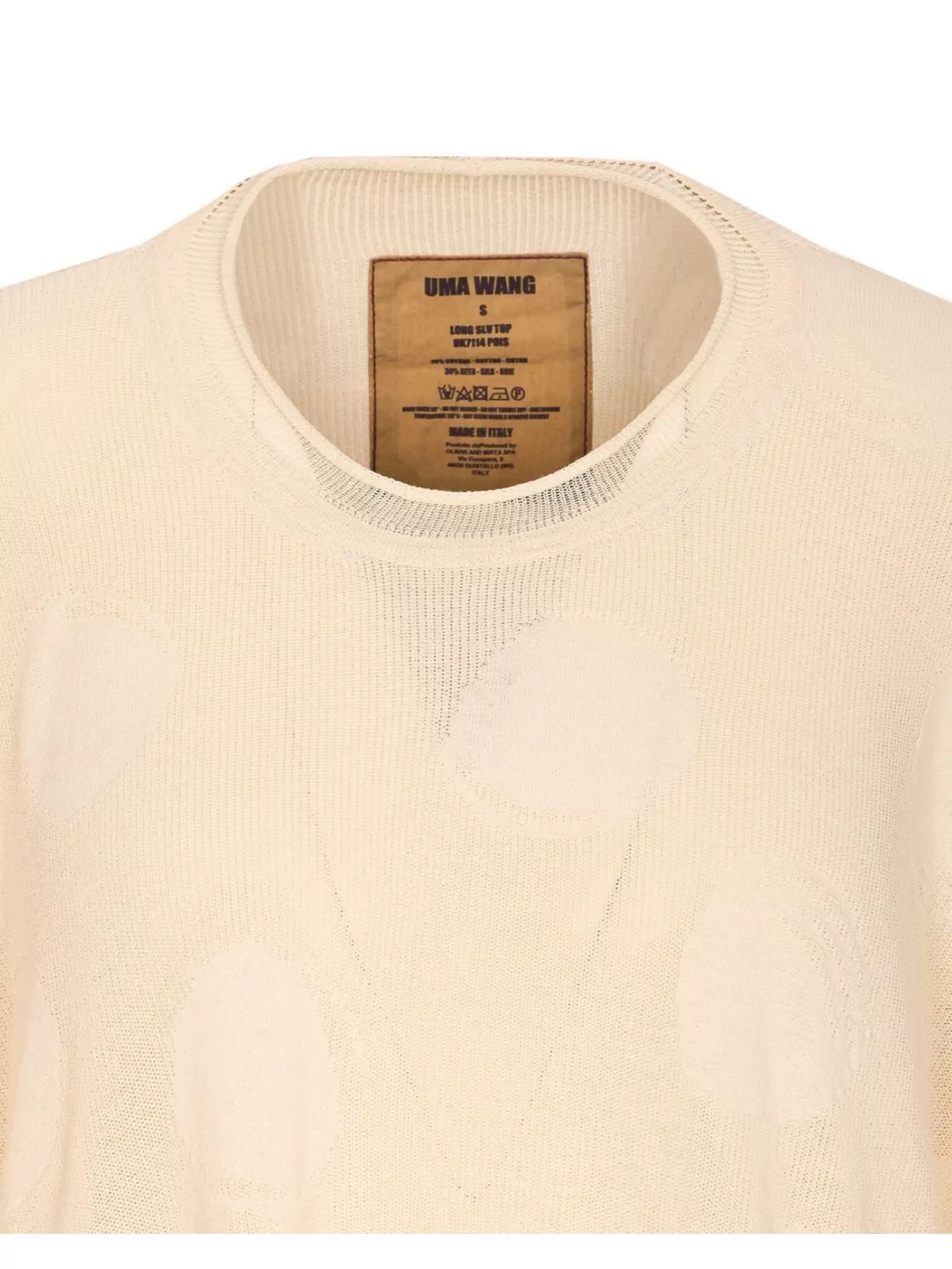 Uma Wang Shirt With Polka Dot Pattern