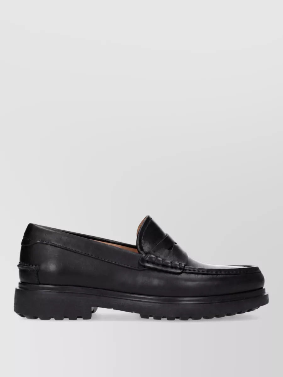 Ferragamo Leather Loafers