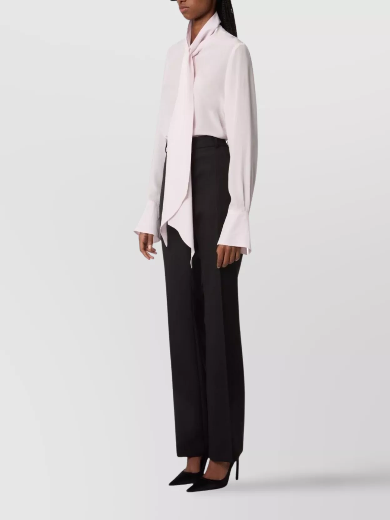 Nina Ricci Sleeved Scarf Tie Top