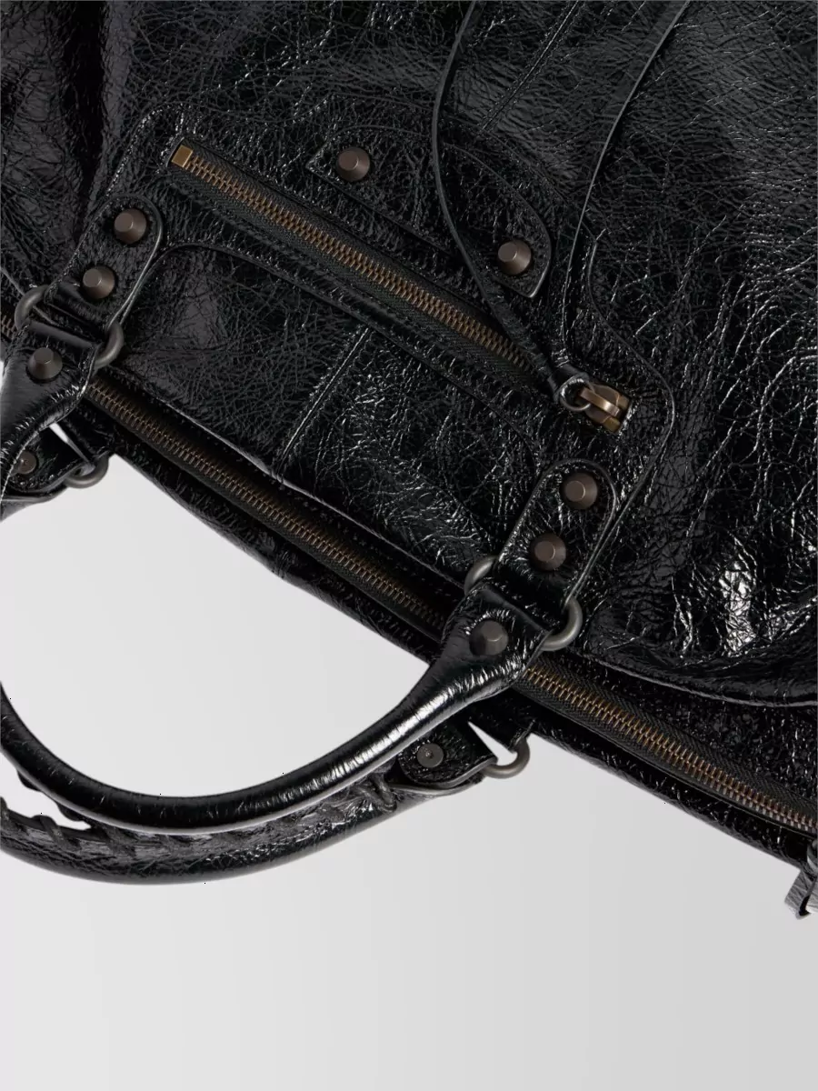 Balenciaga Leather Large Travel Bag