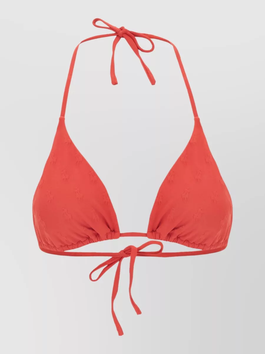 Polo Ralph Lauren stretch nylon bikini top