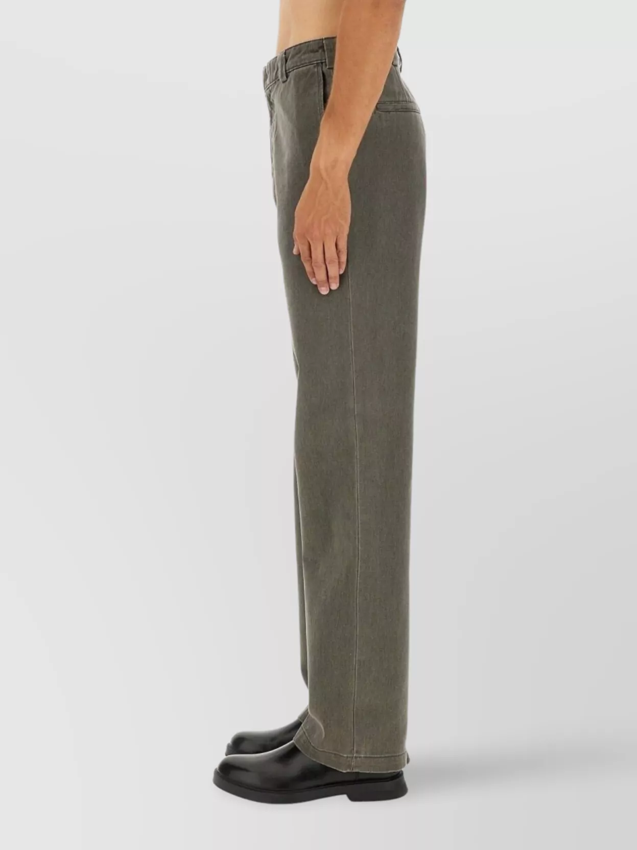 Aspesi Trousers Belt Loops Side Back Pockets