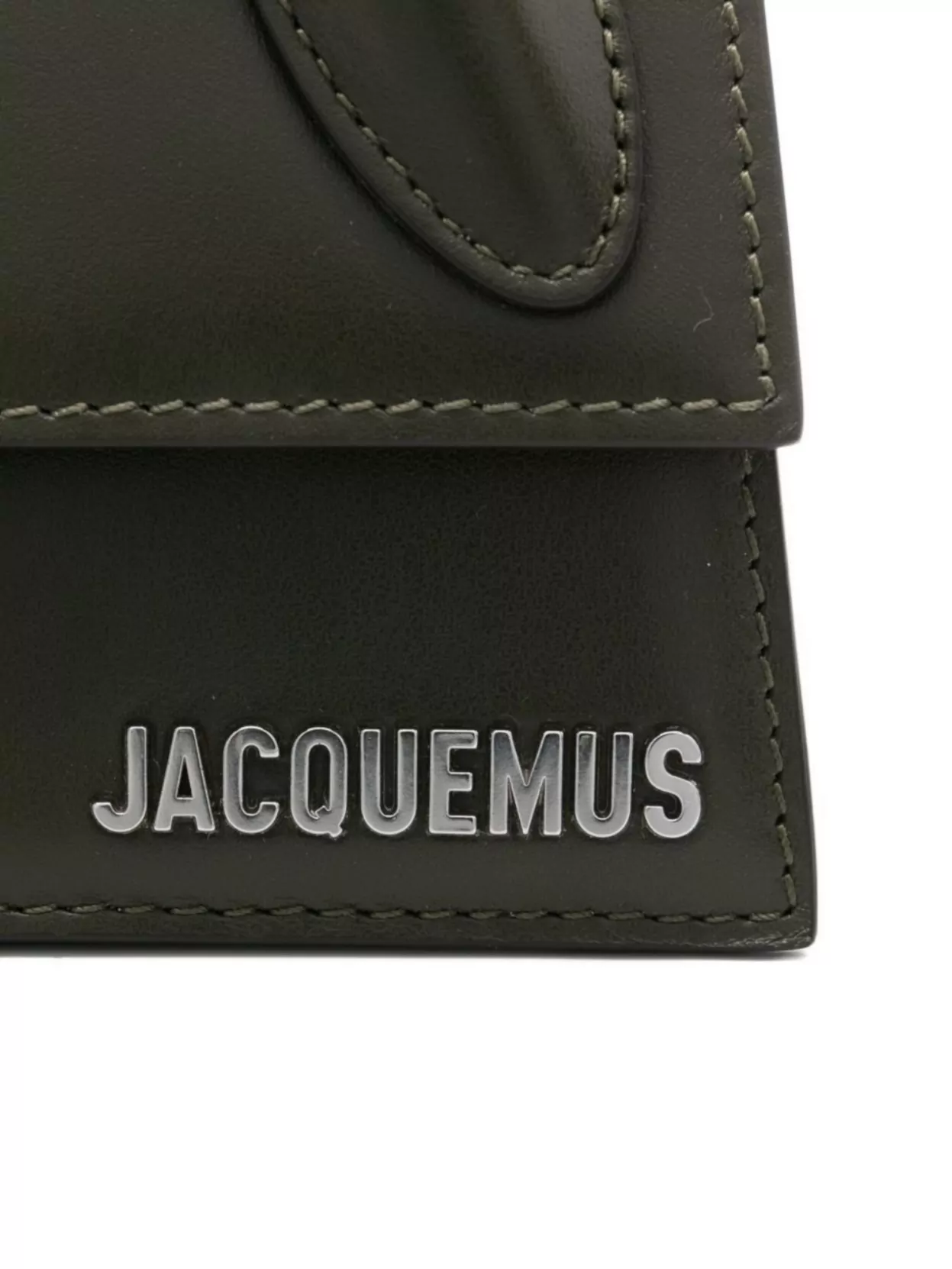 Jacquemus Long Handbag With Top Handle And Stitching