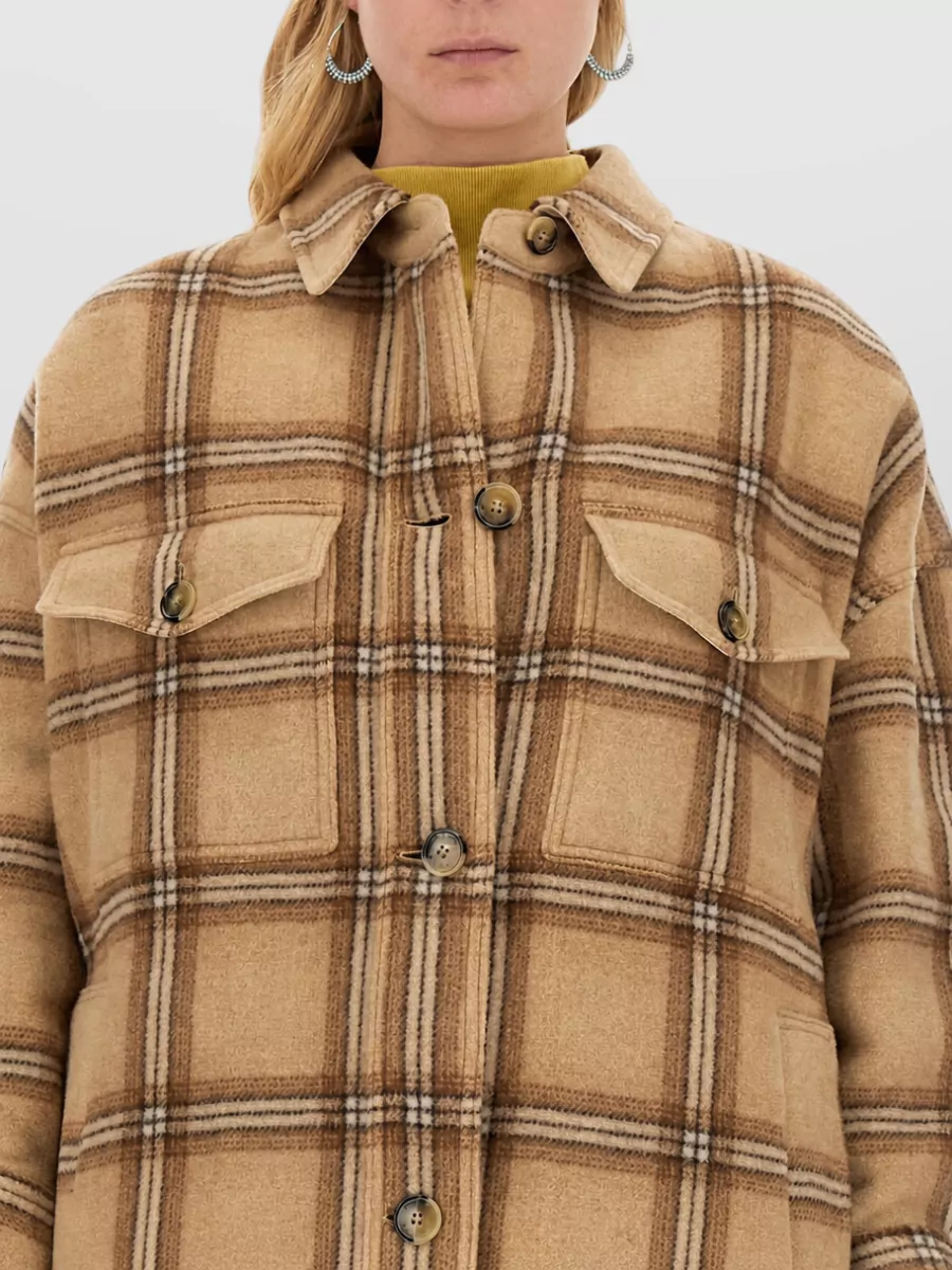 Isabel Marant Oversized Single-Breasted Coat