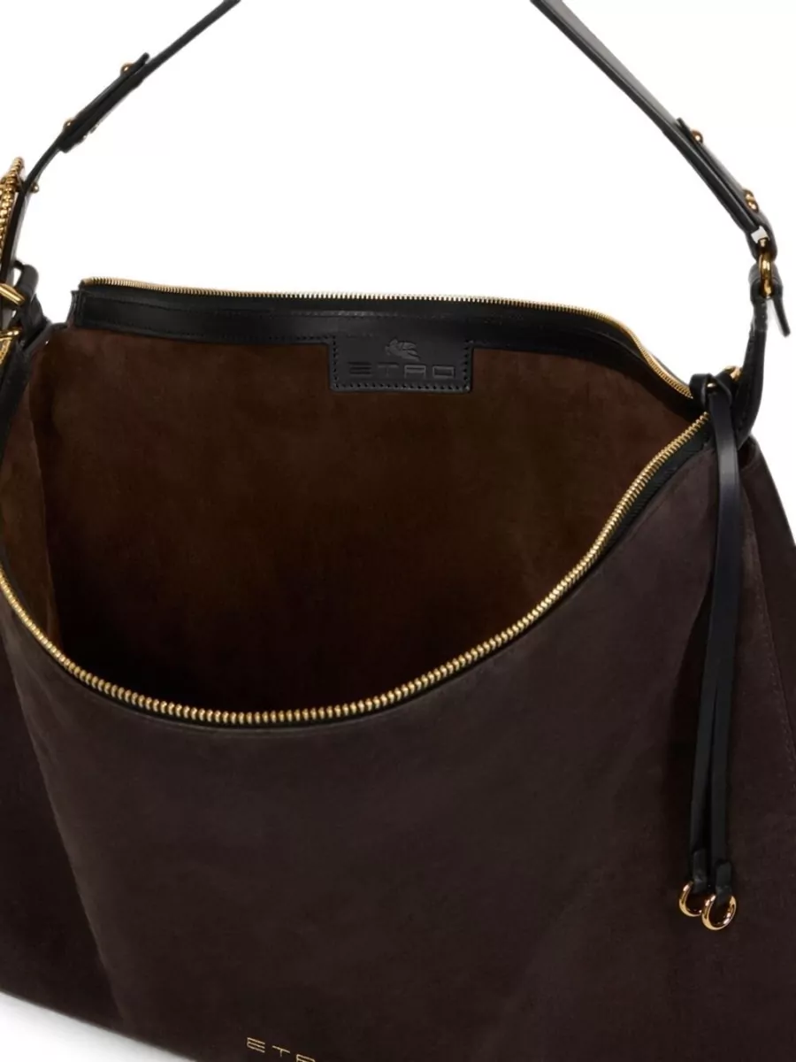 Etro Large Leather Tote Bag