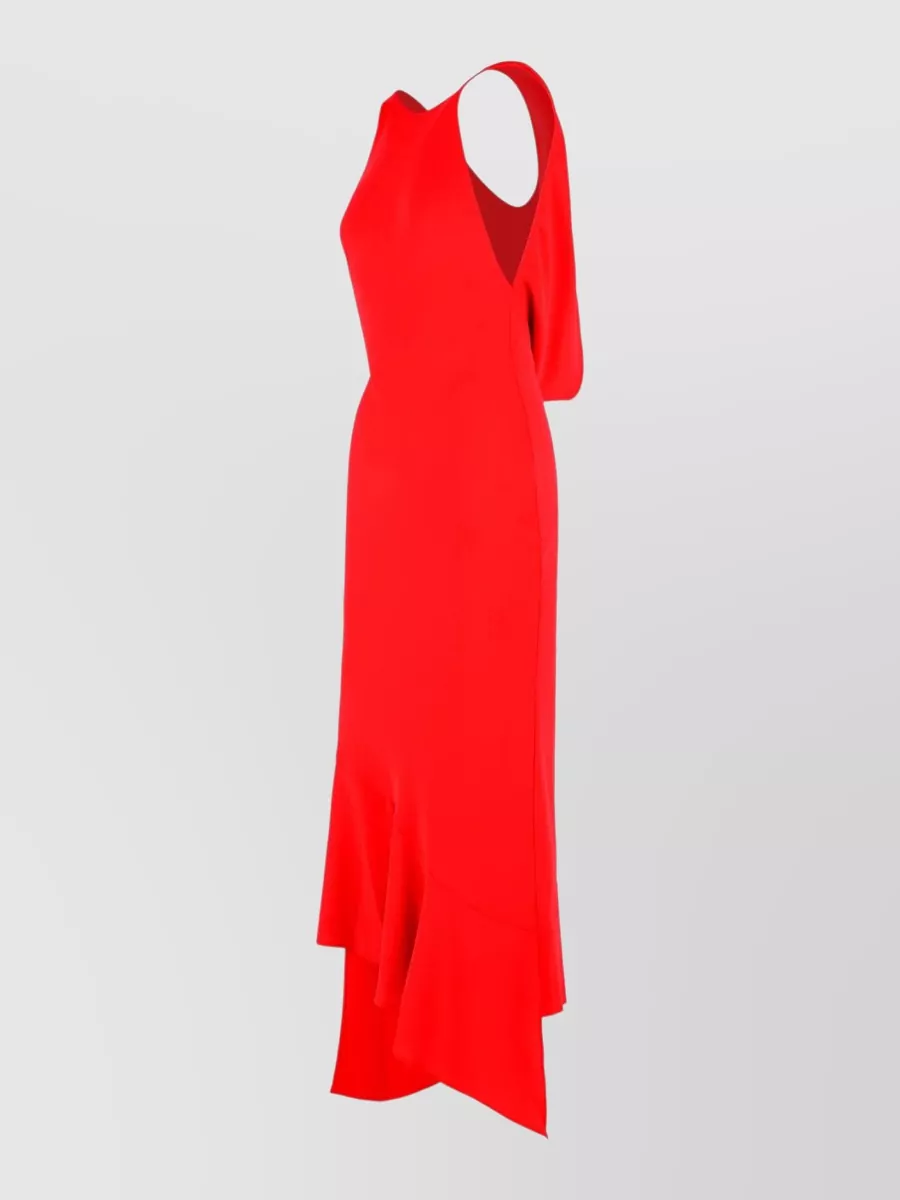 The Andamane Carmen Sleeveless Scoop Neck Polyester Dress