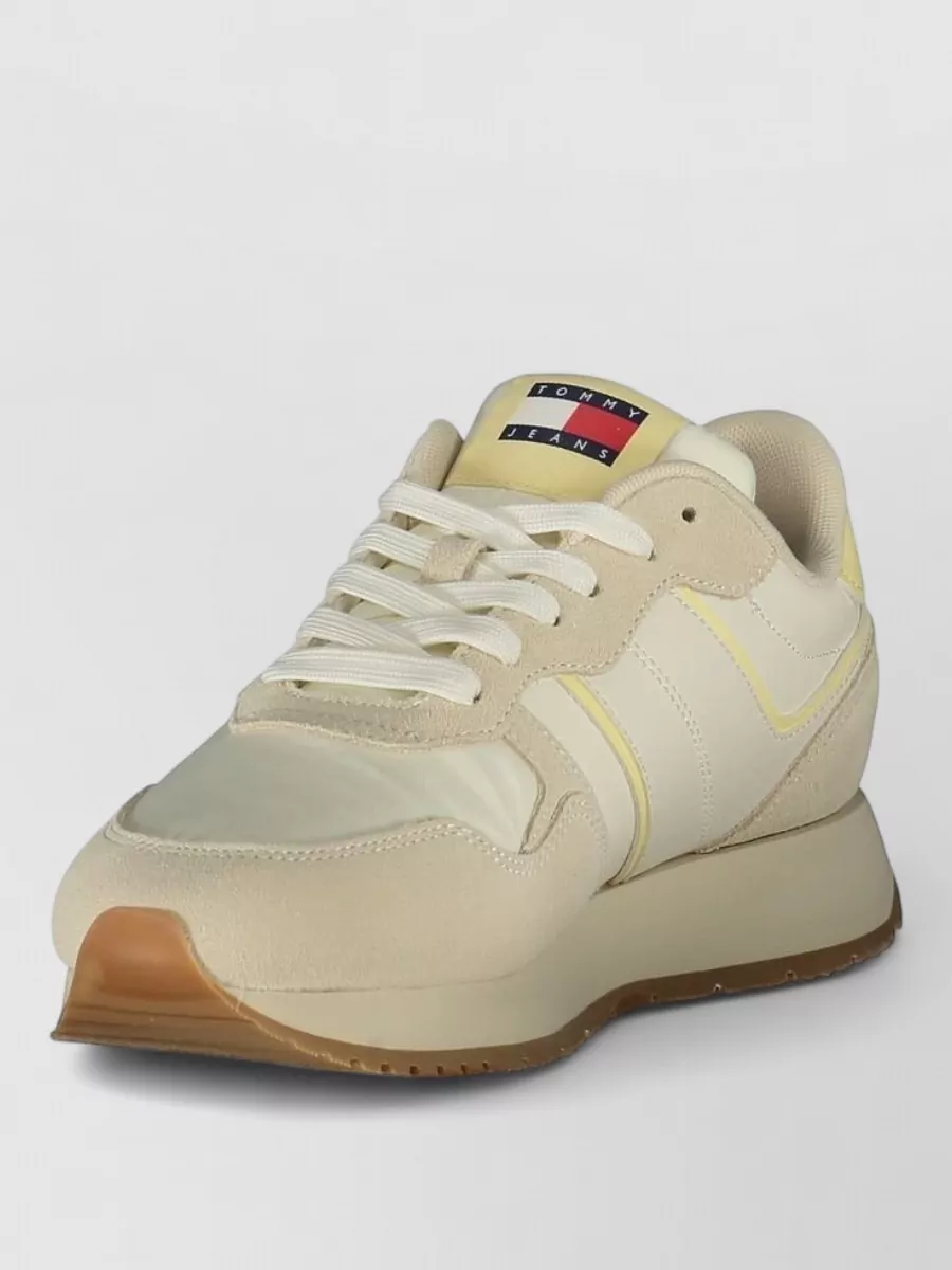 Tommy Hilfiger leather polyester sneakers