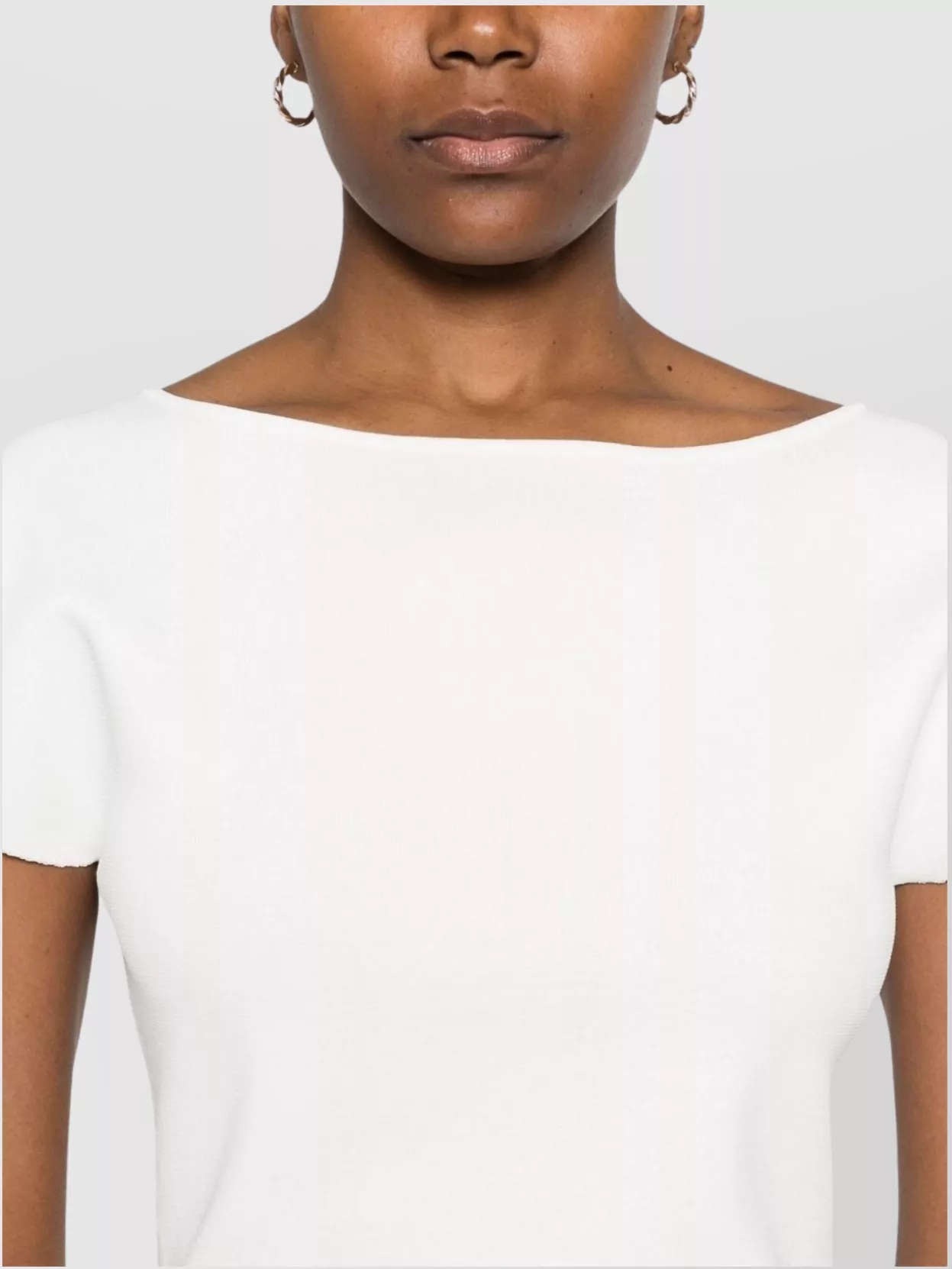 P.a.r.o.s.h Parosh Boat Neck T-shirt