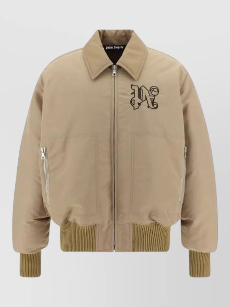 Palm Angels polyamide bomber jacket