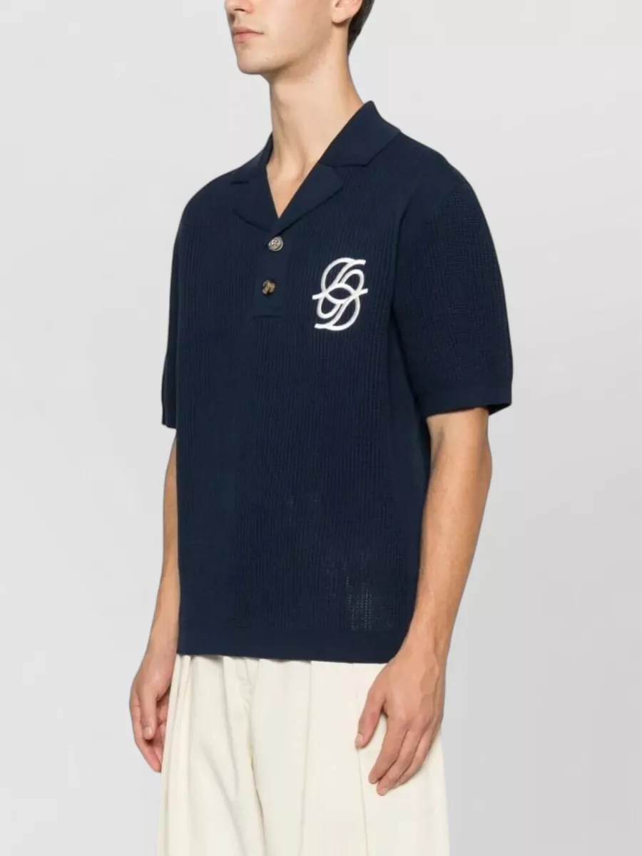 Drôle De Monsieur Cotton Polo Shirt