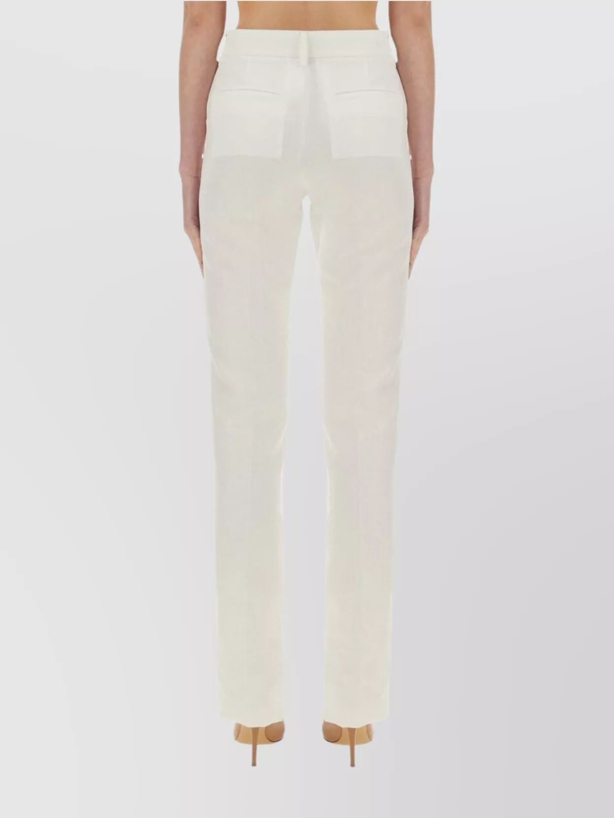 Sportmax High-Waisted Straight Fit Trousers Raoul